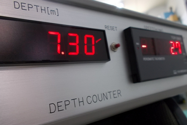 深度速度表示機器