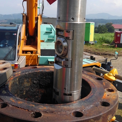 高温用ボアホールカメラ